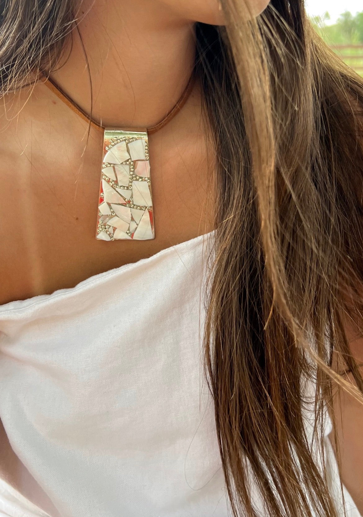 Necklace Nácar